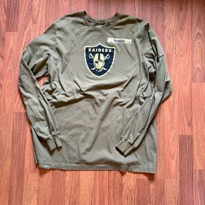 Nike NFL Raiders Dri Fit Long Sleeve
